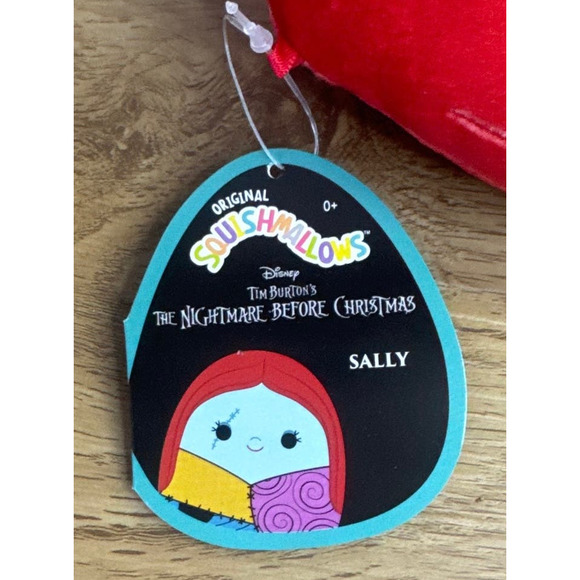 Squishmallow Nightmare Before Christmas Sally 6” Plush New With Tags - Picture 3 of 4